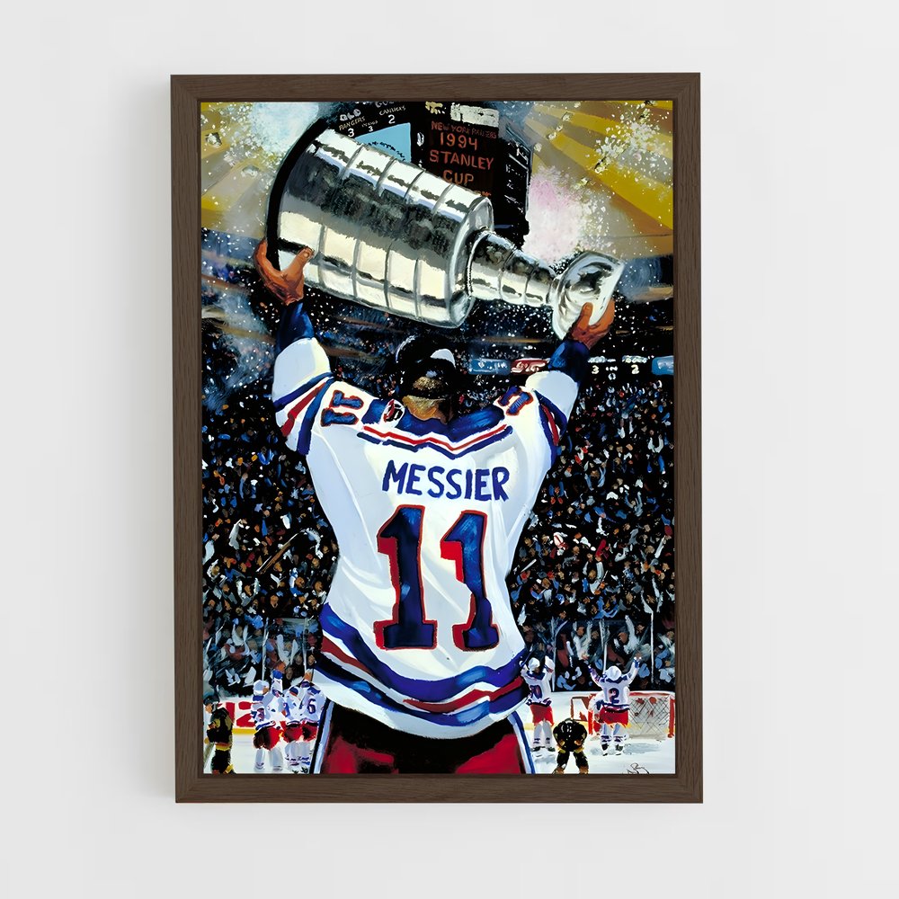 Poster Le Triomphe de Messier – affiche Hockey sur glace (vue 5)